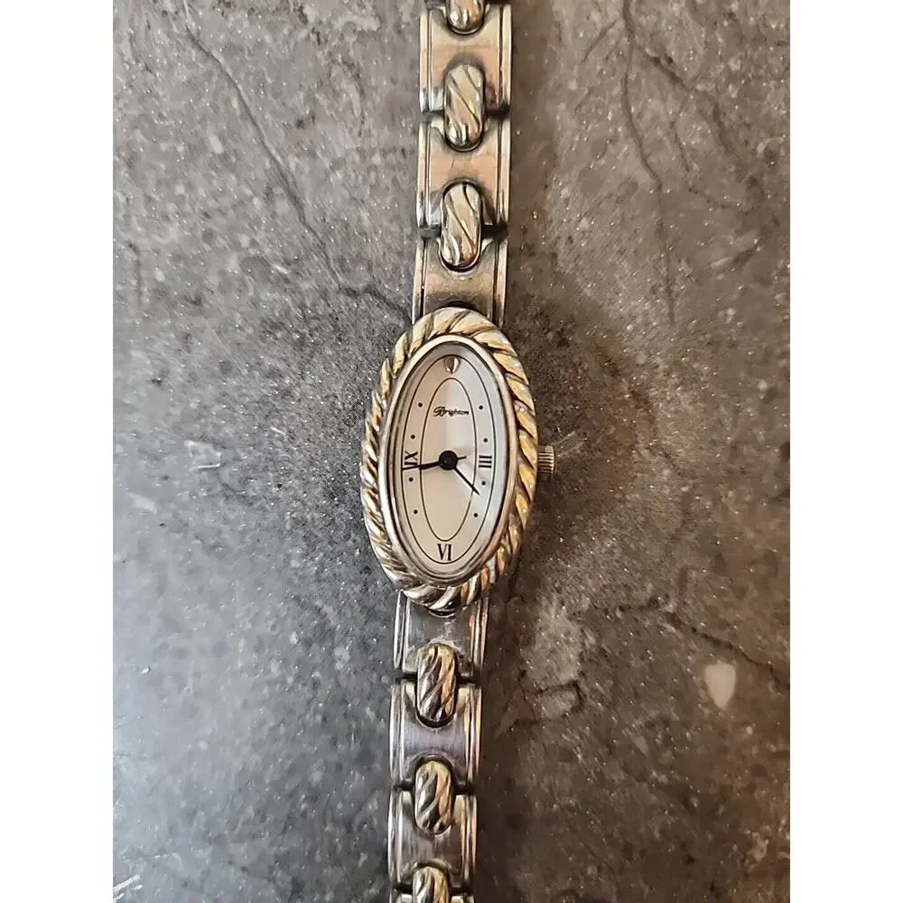 Brighton Womens Baja‎ Watch Oval Shape Roman Numerals